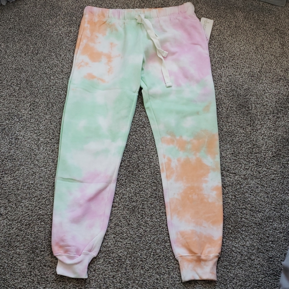NEW tye dye sweat pants